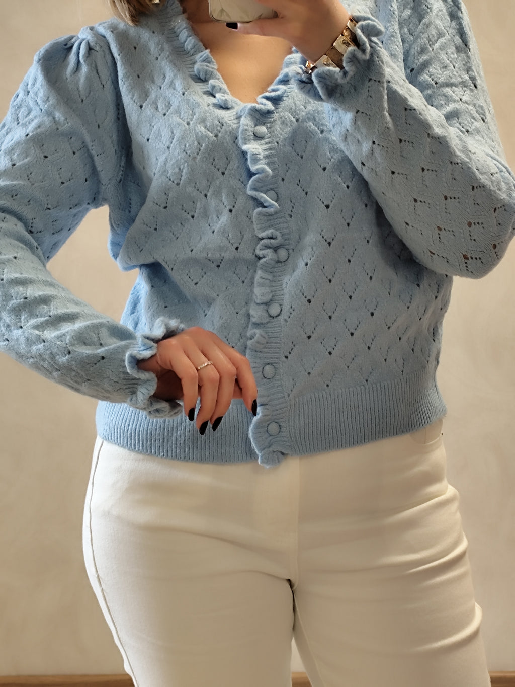 Gilet bleu