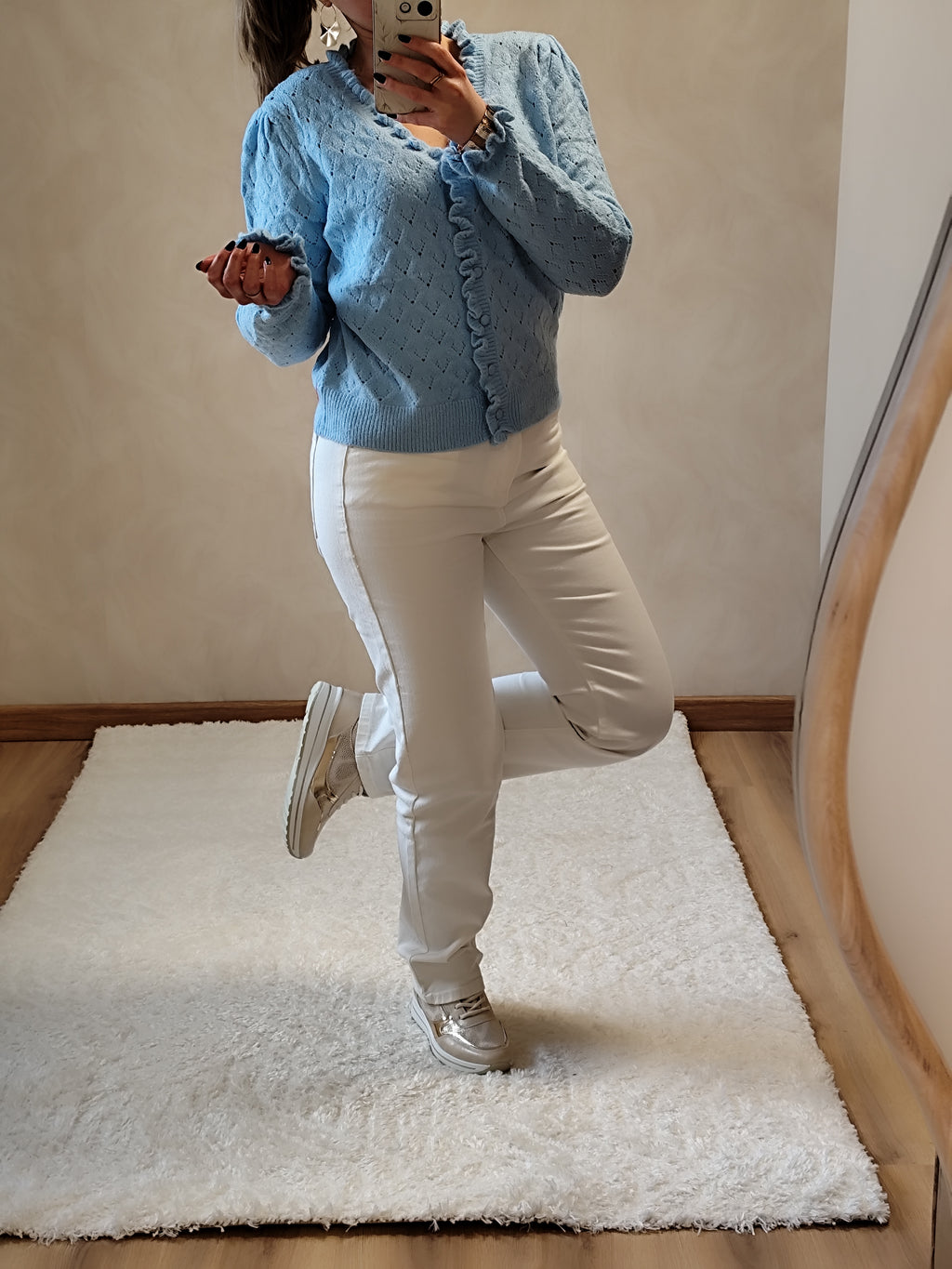 Gilet bleu