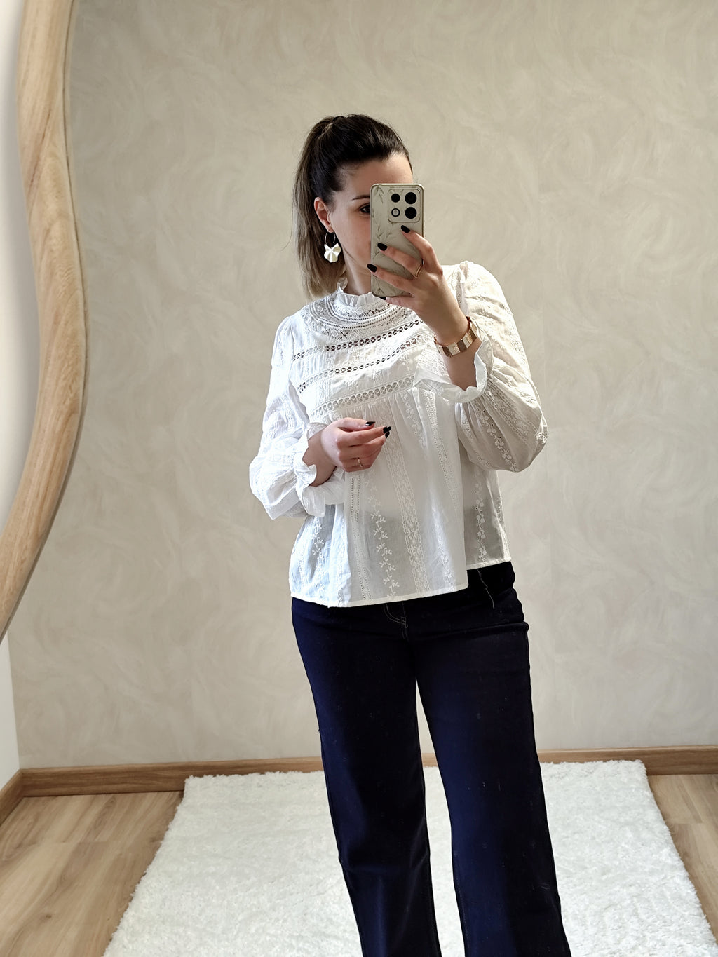Blouse blanche