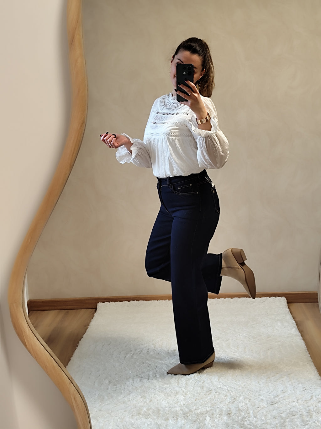 Blouse blanche
