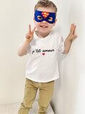 T-Shirt blanc P'tit Amour mixte