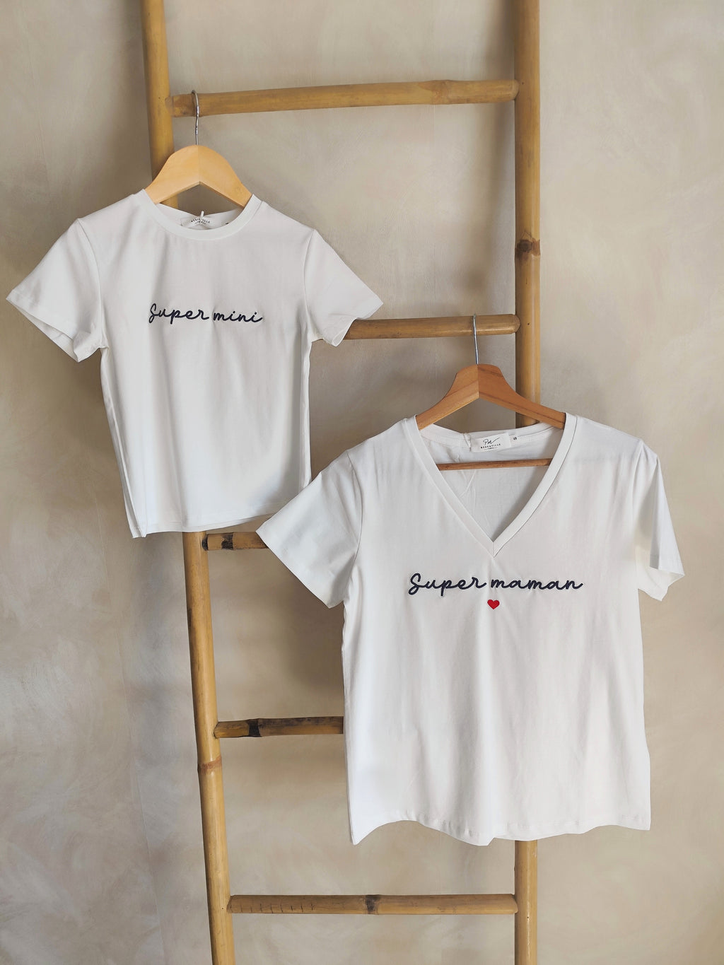 Tee Shirt blanc Super Maman