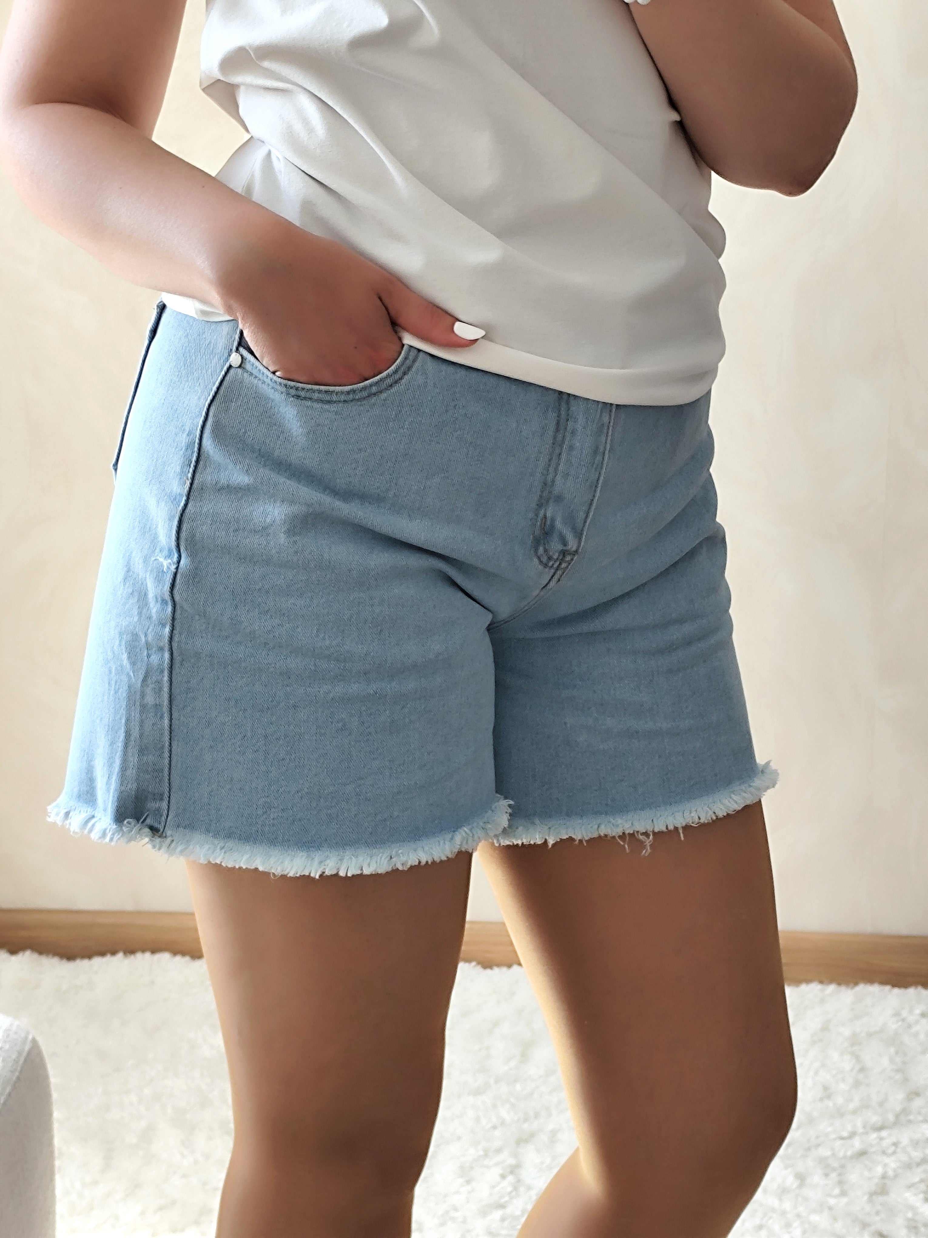 Short en jean