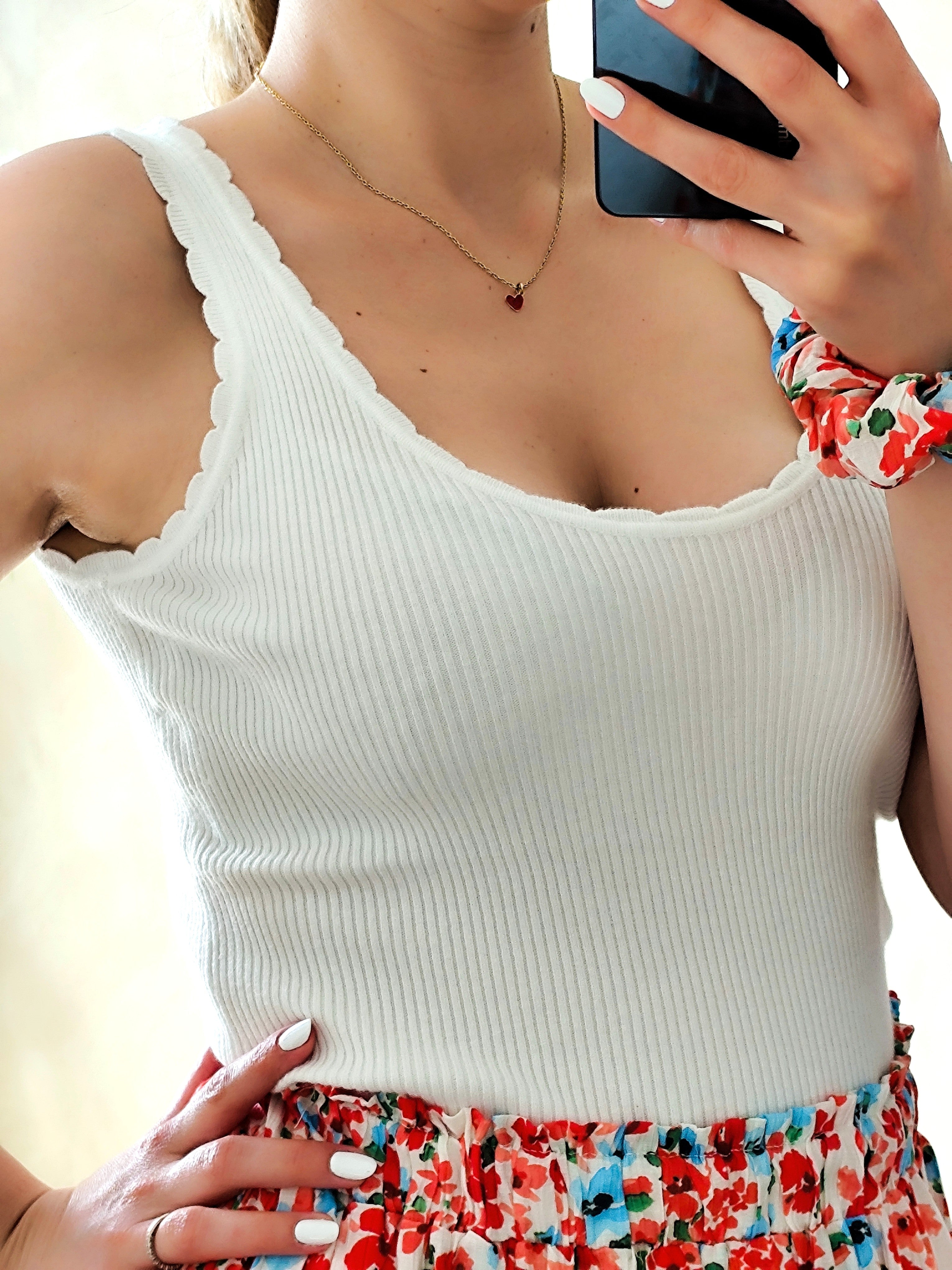 Top blanc