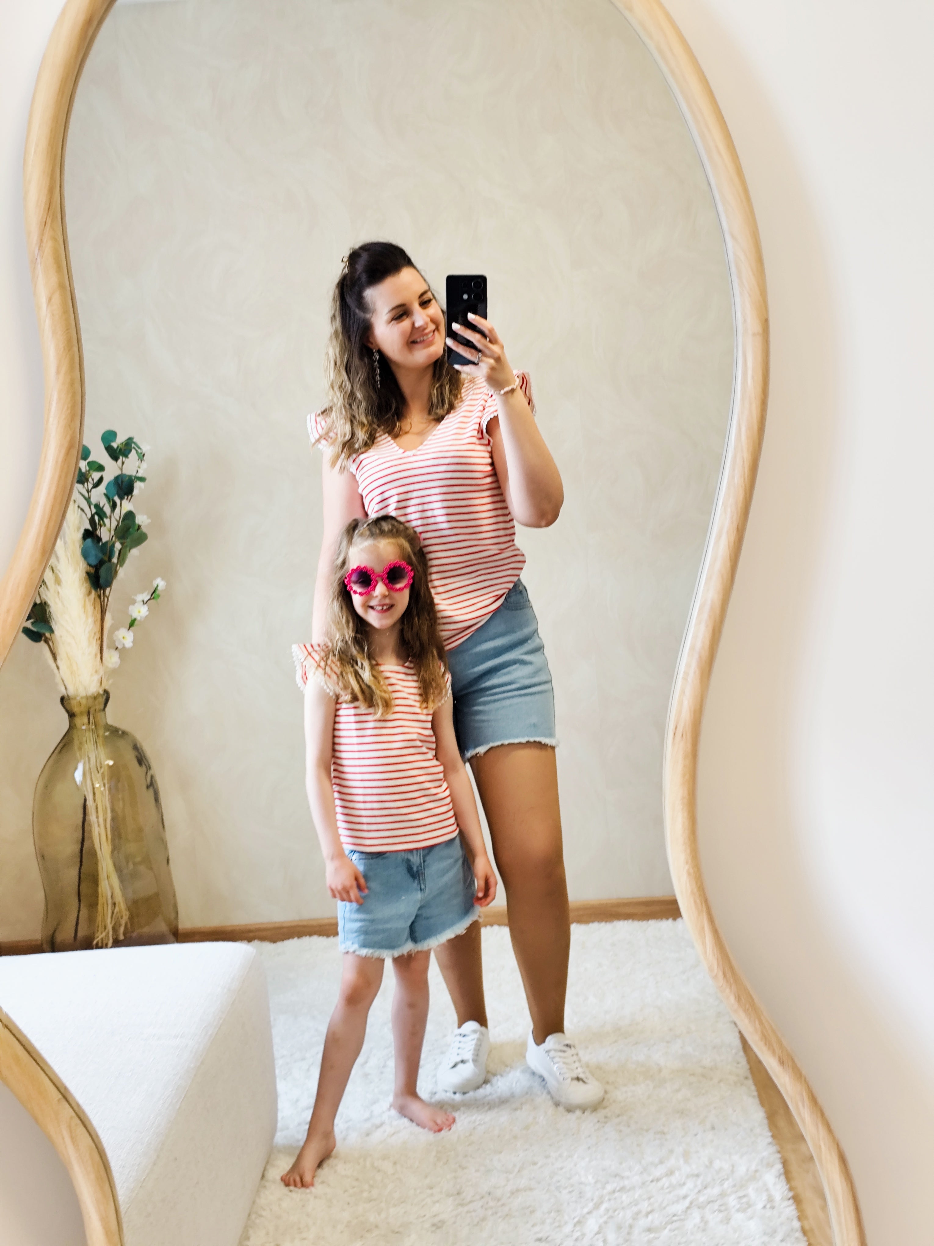 Short en jean enfant