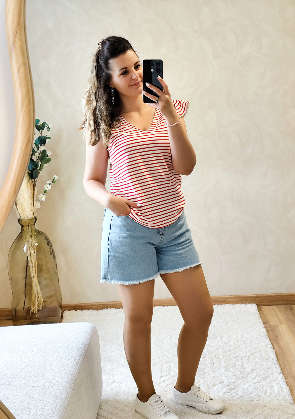 Short en jean