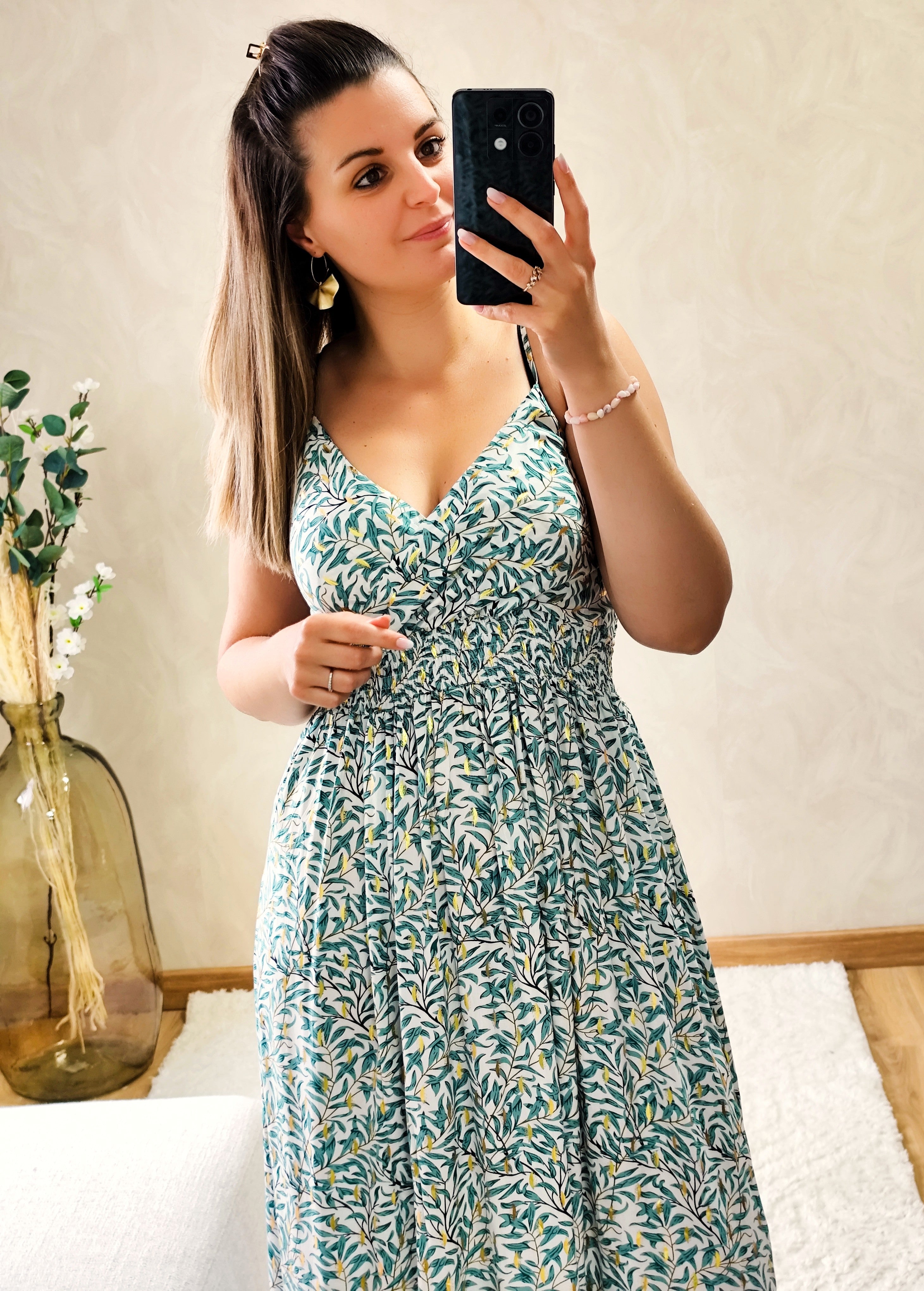Robe Sarah verte