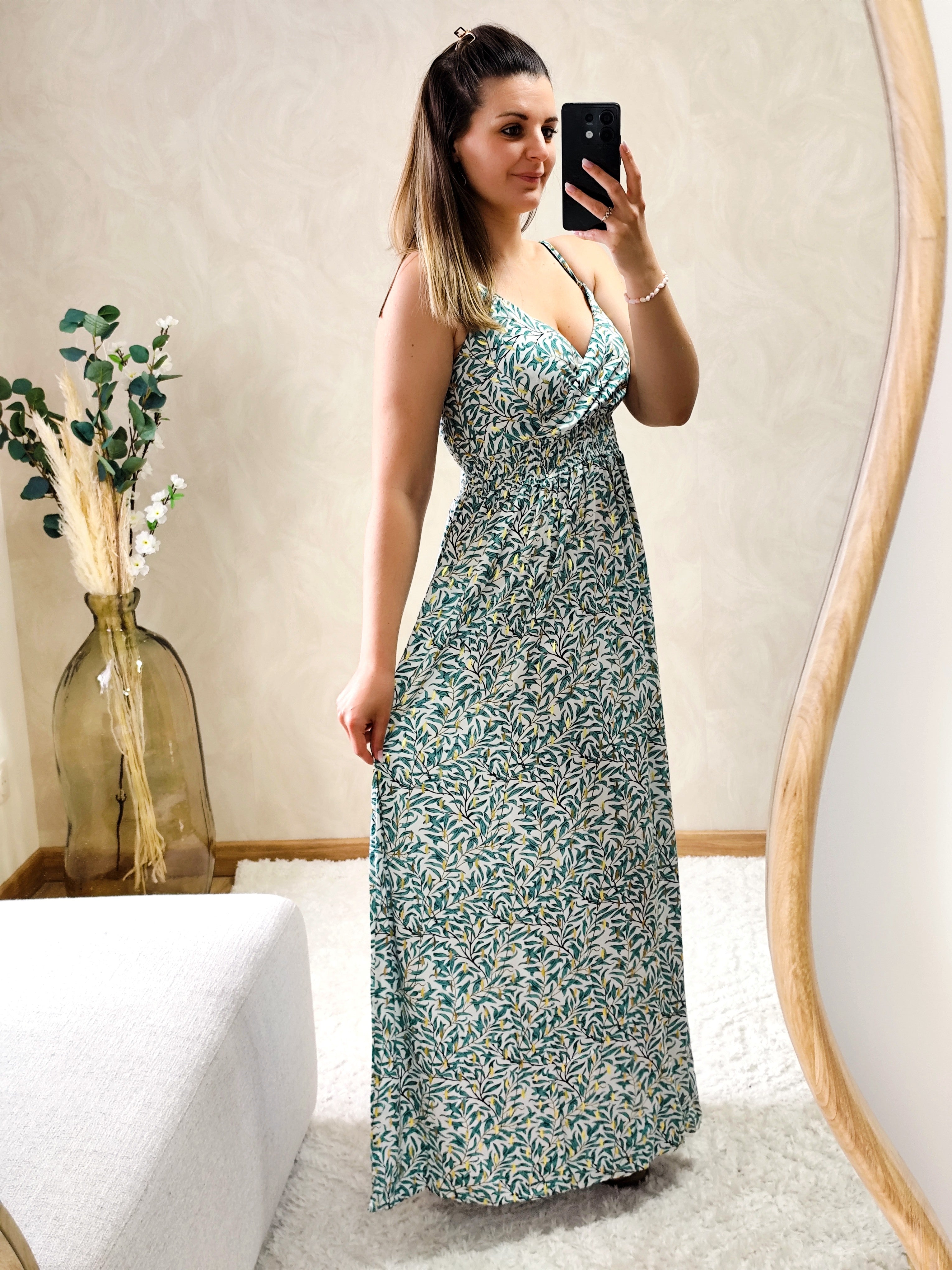 Robe Sarah verte