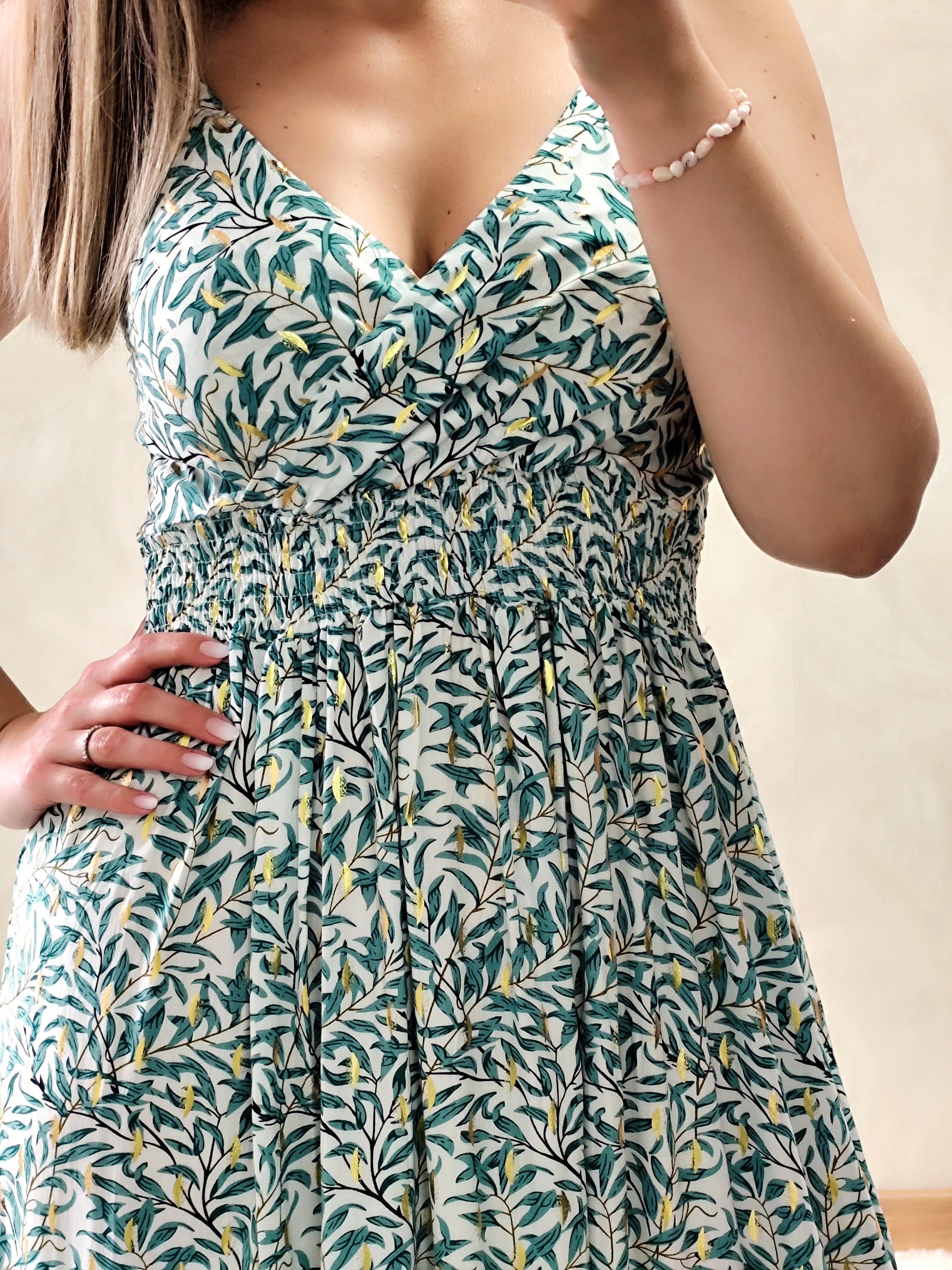 Robe Sarah verte