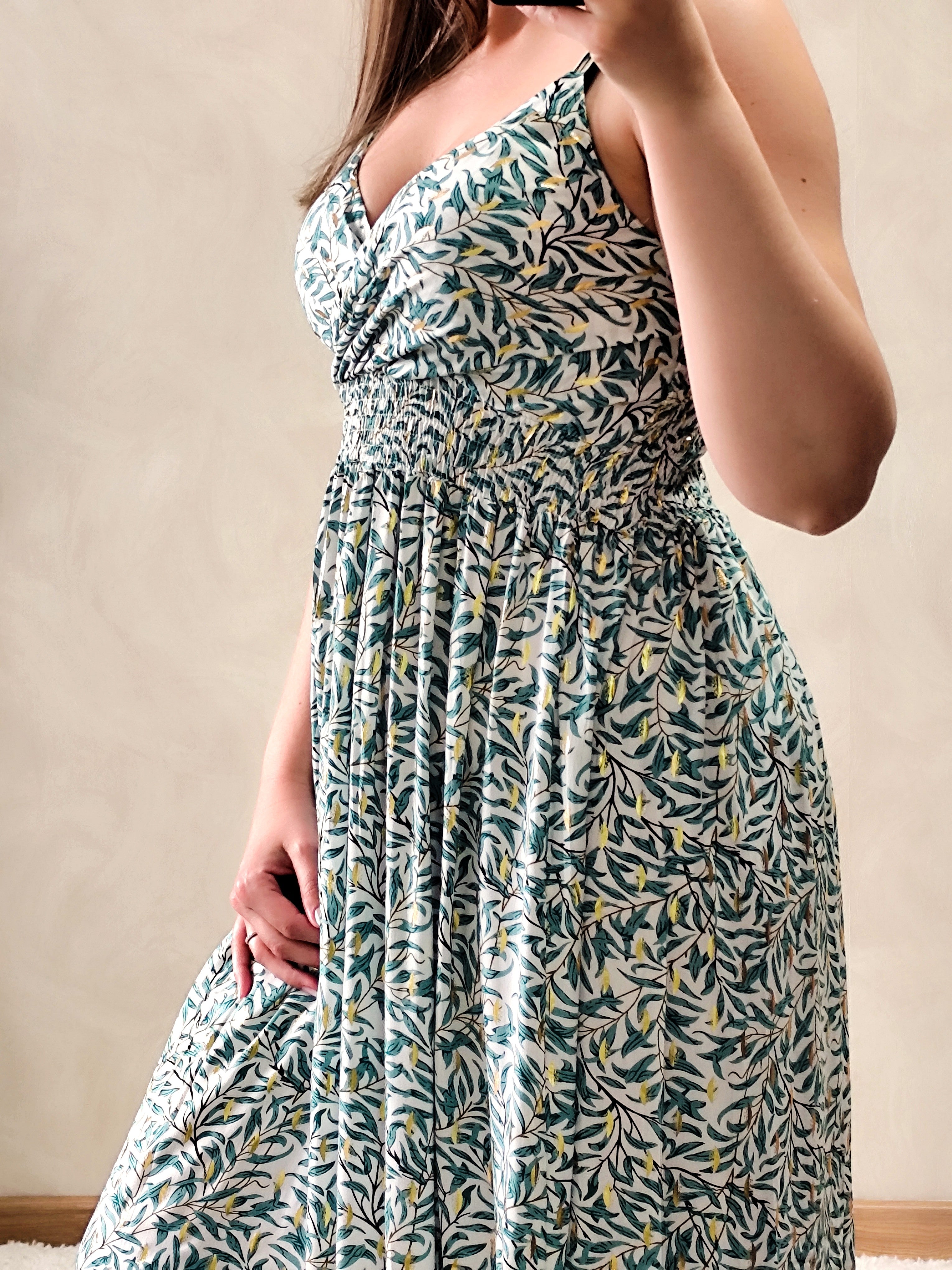 Robe Sarah verte