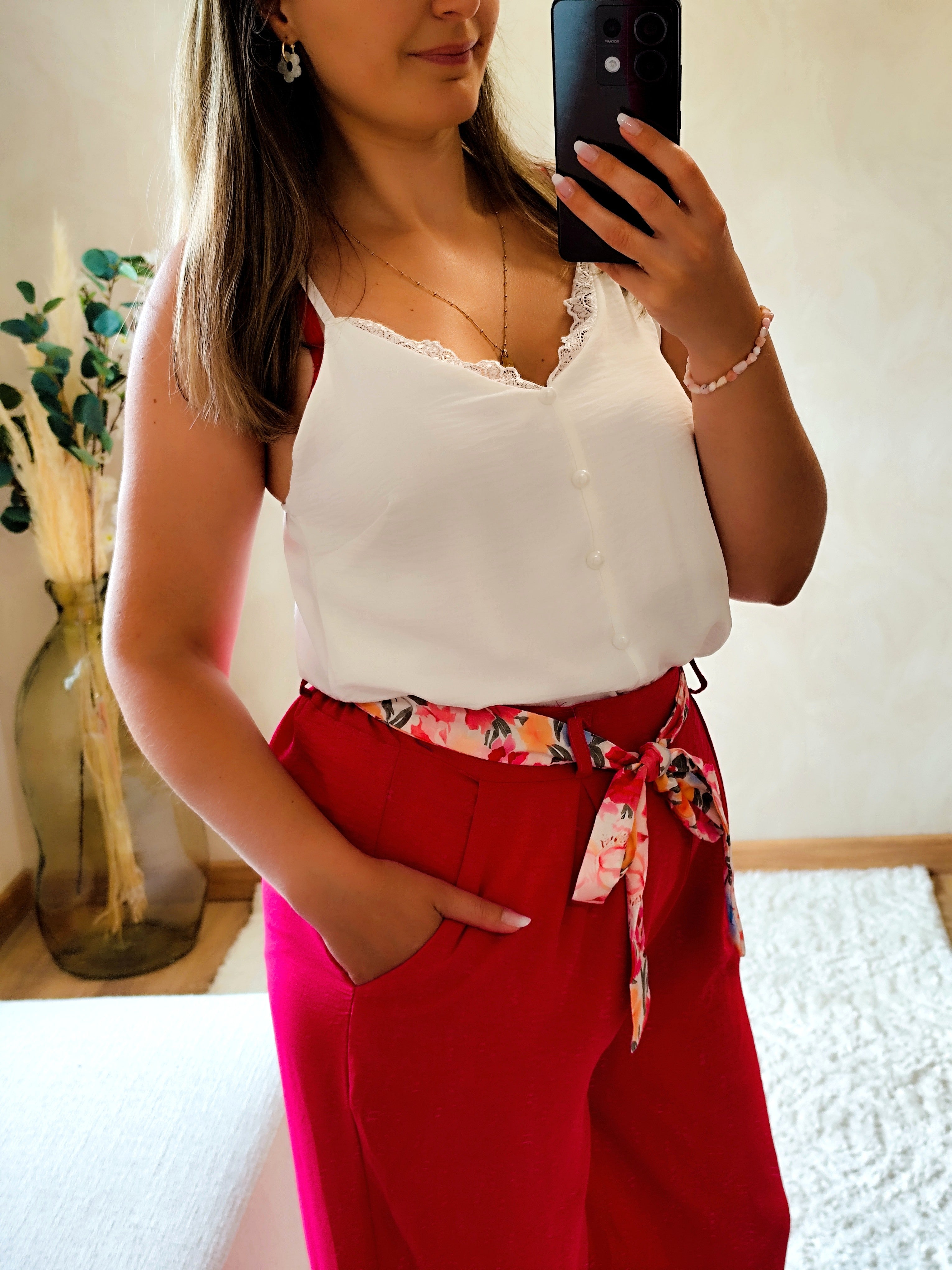 Top Emma blanc