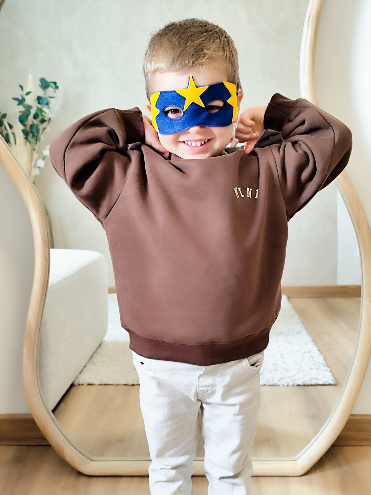 🤎 Pull Charlie MINI – Chocolat