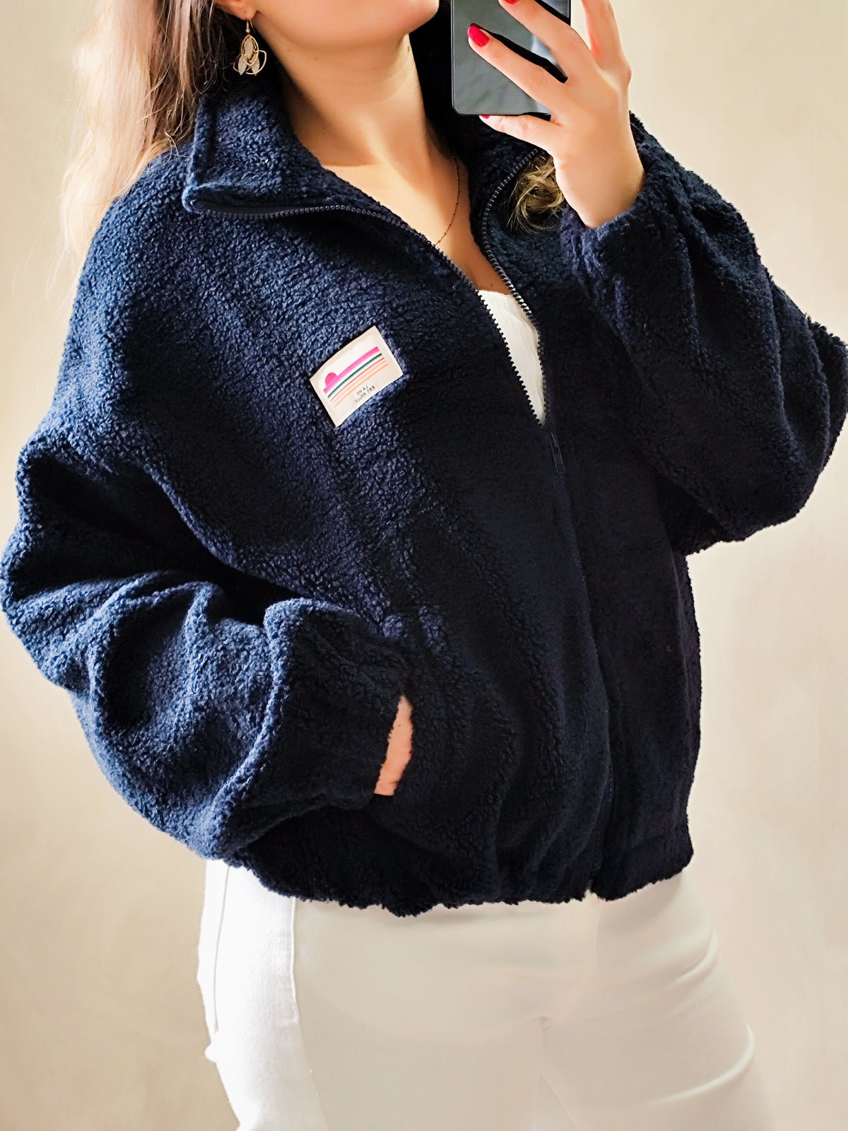 💙 Veste polaire Léna marine