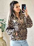🐆 Veste polaire Marceau – Léopard