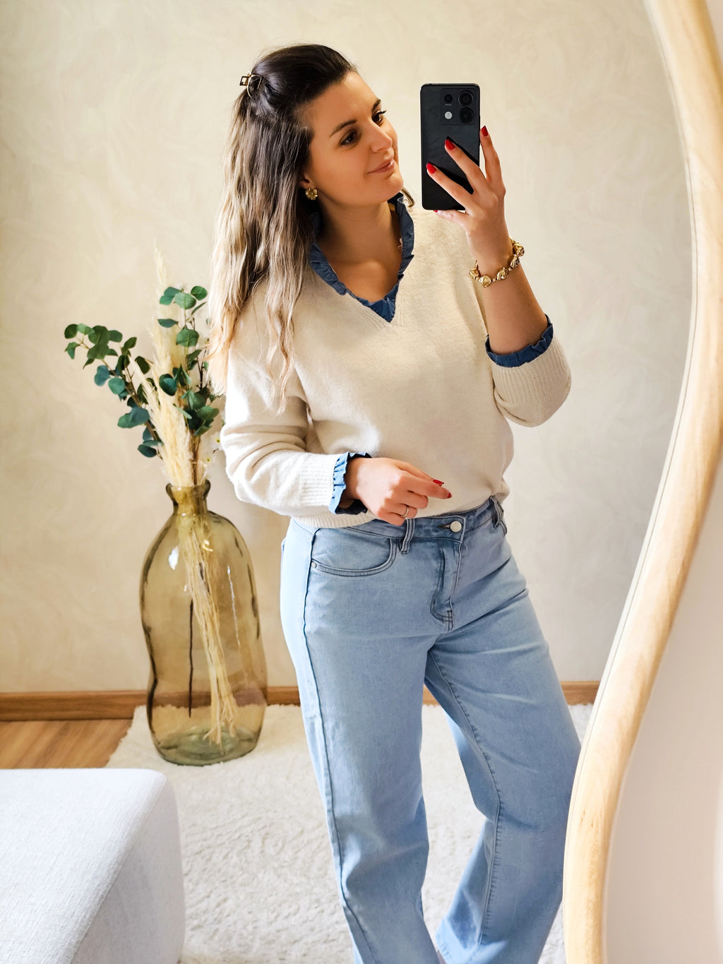 💙 Jean Jeanne – Bleu clair