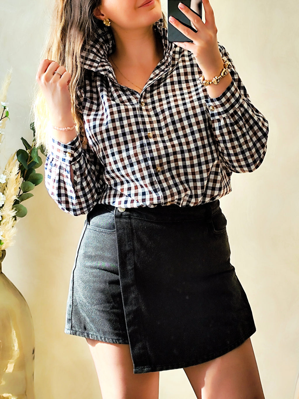 🖤 Jupe short Jade – Noire