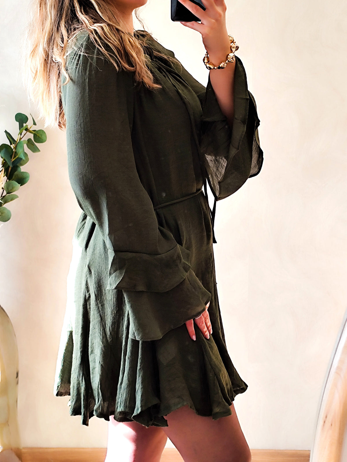 🤎 Robe Alix – Kaki