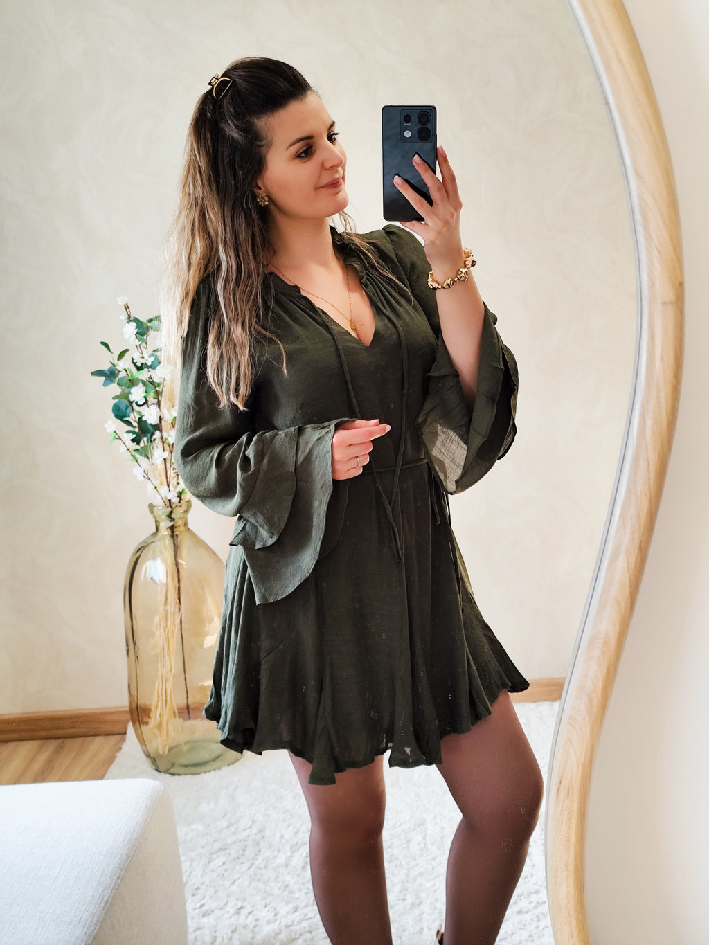 🤎 Robe Alix – Kaki