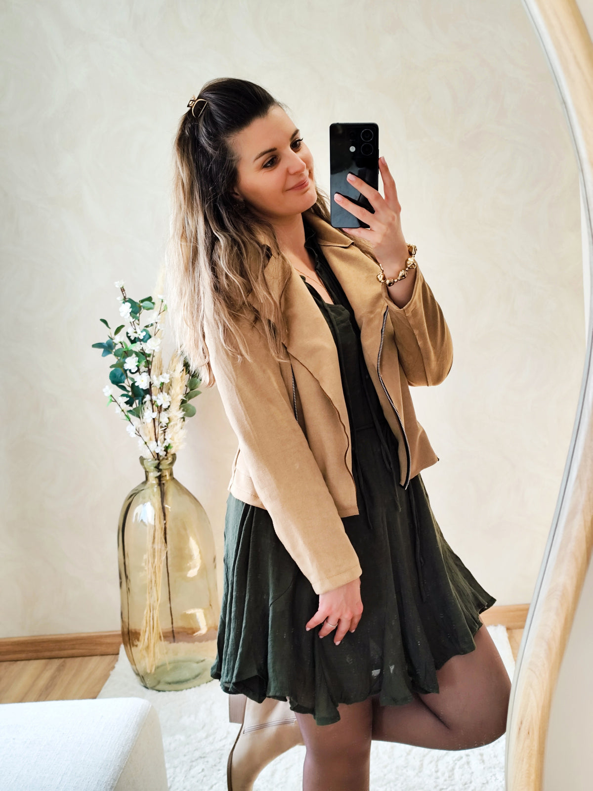 🤎 Robe Alix – Kaki