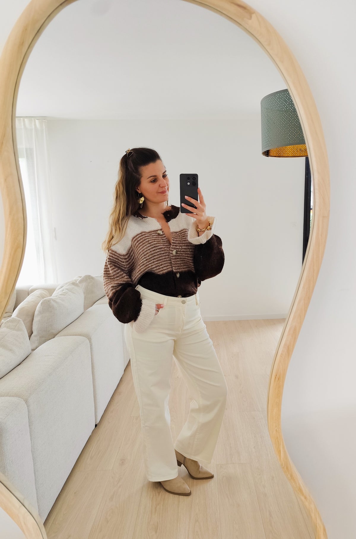 🤎 Gilet Soline – Chocolat