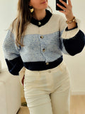 💙 Gilet Soline – Bleu marine